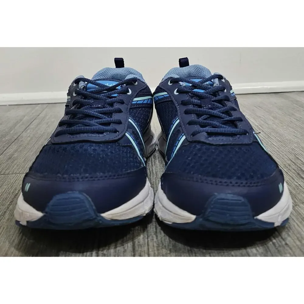 Ryka Coastline Women's Running Shoes Size 8 Navy Blue Mesh Lace Up Sneakers